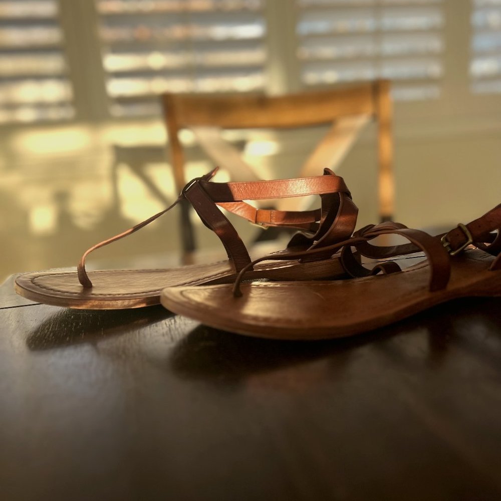 FRYE - RACHEL T - Cognac - Size 10